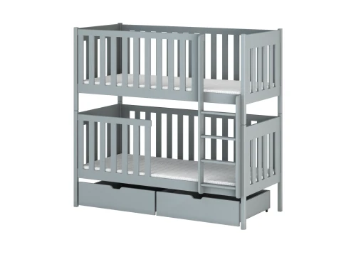 DAWID 90x190 grey bunk bed Lano Furniture