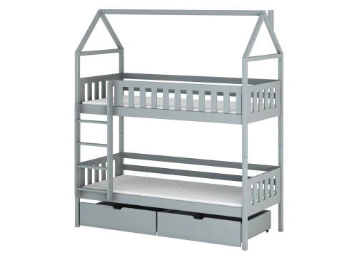 GAJA 80x160 grey bunk bed Lano Furniture