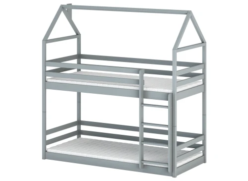 AXEL 80x190 grey house bunk bed Lano Furniture