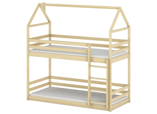 AXEL 90x200 pine house bunk bed Lano Furniture