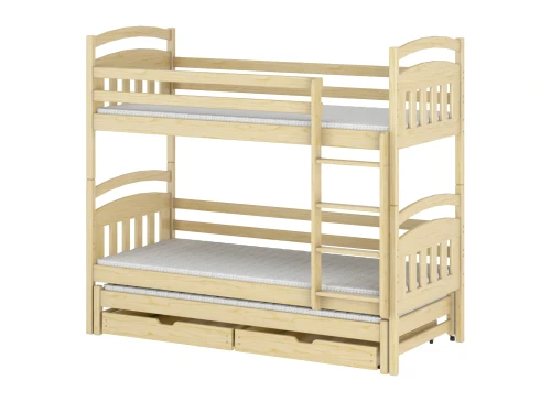 ALAN 90x200 pine bunk bed Lano Furniture