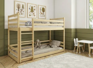 MINI 80x190 pine bunk bed Lano Furniture