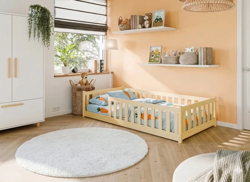 BELLA 90x200 pine children's bed cot Lano Furniture
