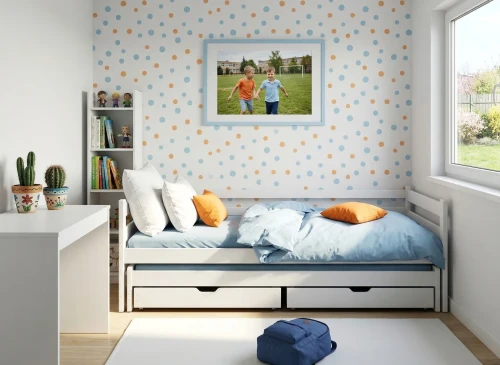 HABI 90x200 white double trundle bed Lano Furniture