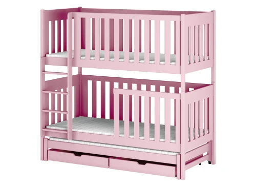 EMILKA 90x180 pink bunk bed Lano Furniture