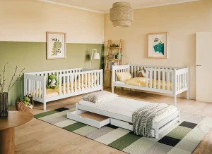 EMILKA 90x190 pink bunk bed Lano Furniture
