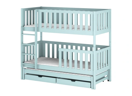 LEA 80x190 blue bunk bed Lano Furniture
