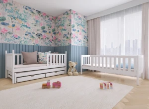 LEA 90x180 blue bunk bed Lano Furniture