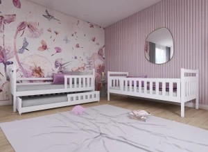 OLIWIA 90x200 pink bunk bed Lano Furniture