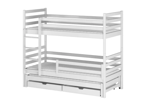 LUK 90x200 white bunk bed Lano Furniture