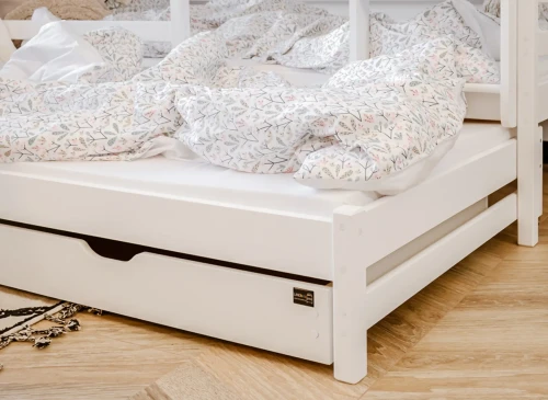LUK 90x200 white bunk bed Lano Furniture