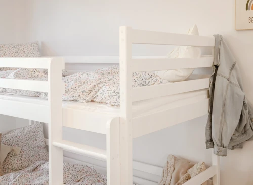 LUK 90x200 white bunk bed Lano Furniture