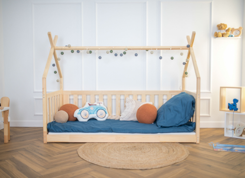 BOGUŚ 90x190 pine children's tipi cot bed Lano Furniture