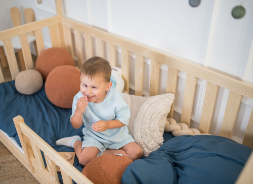 BOGUŚ 90x190 pine children's tipi cot bed Lano Furniture