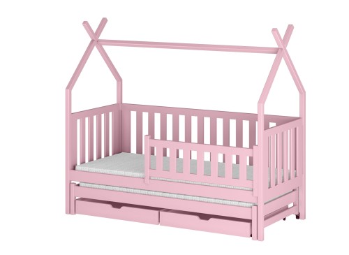 TYTUS 80x200 pink tipi bunk bed Lano Furniture