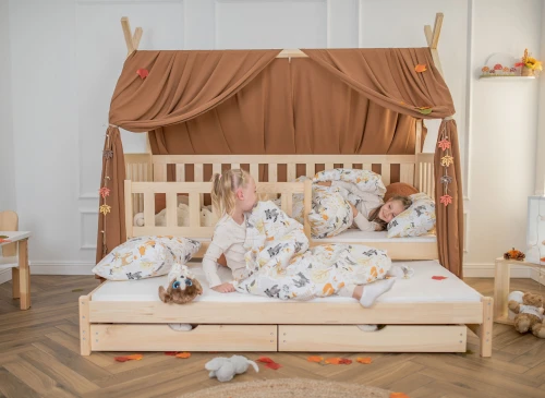 TYTUS 80x200 pine tipi bunk bed Lano Furniture