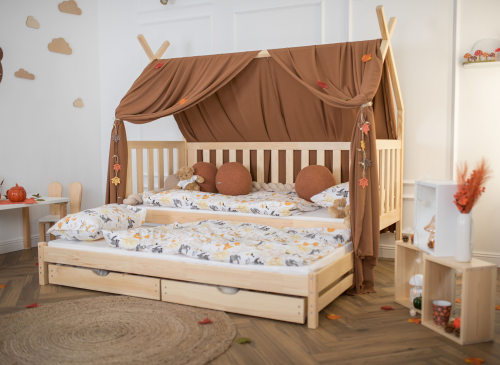 TYTUS 90x200 pine tipi bunk bed Lano Furniture