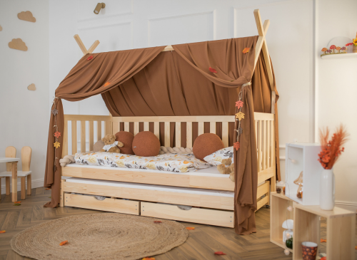 TYTUS 90x200 pine tipi bunk bed Lano Furniture