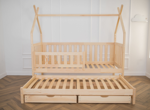 TYTUS 90x200 pine tipi bunk bed Lano Furniture