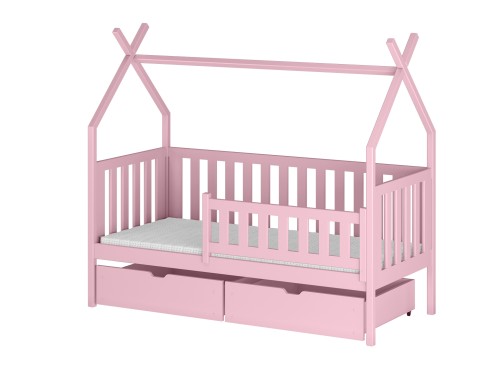SIMBA 90x190 pink children's tipi bed Lano Furniture