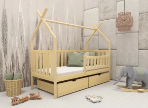 SIMBA 90x190 pine children's tipi bed Lano Furniture