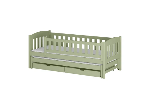 AMELKA 90x190 olive green double pull-out bed Lano Furniture