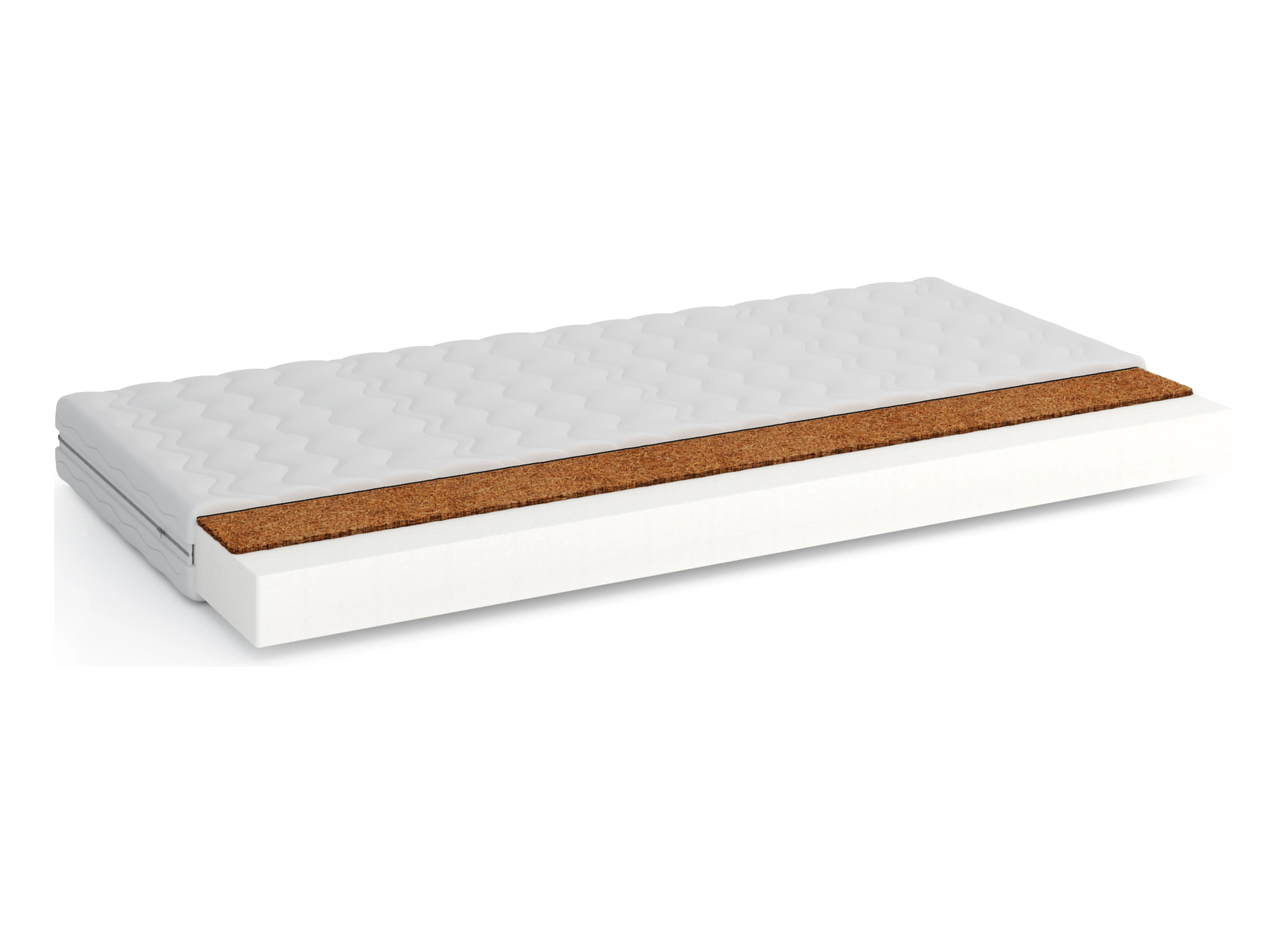 KOKOS 80x160 stredne tvrdý 11 cm kokosovo-penový matrac Lano Nábytok